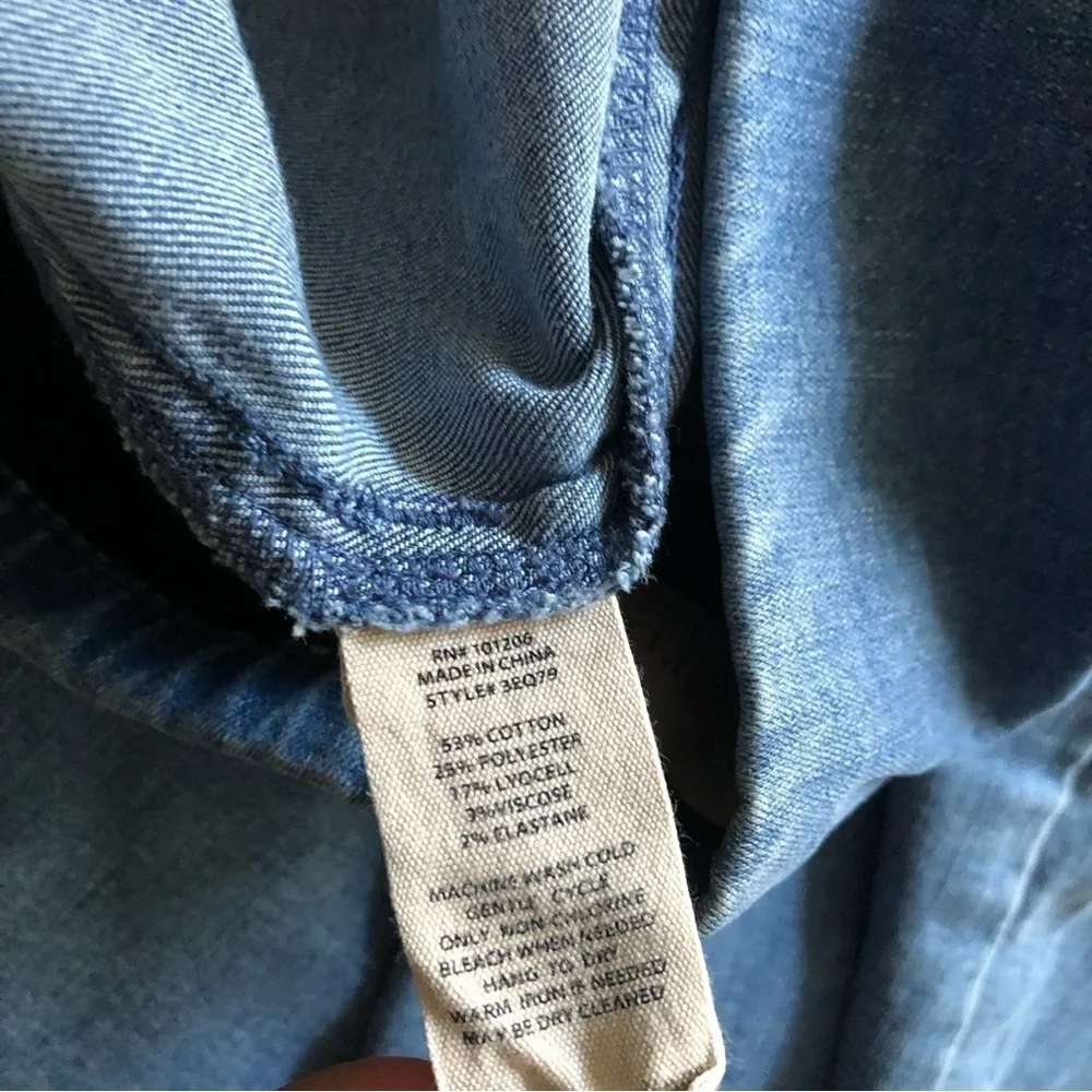 Soft Surrounding Pull On Stretchy Bootleg Jeans Size Small Petite